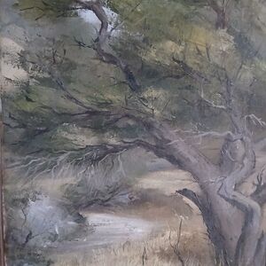 Canadian Artist: S. Benson | Oil Landscape Painting | 23 X 27"